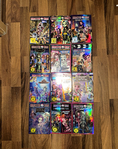 Monster high barbie dvd box - monster,