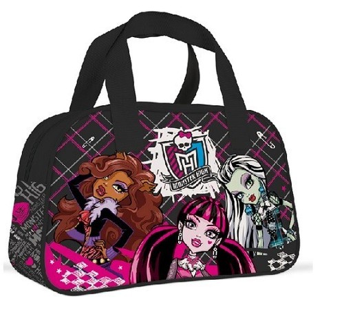 Tasche monster high - monster, schwarz