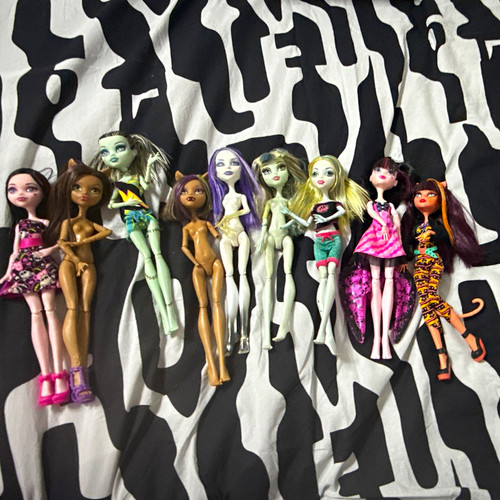 Monster high modepuppen lot - monster, (8